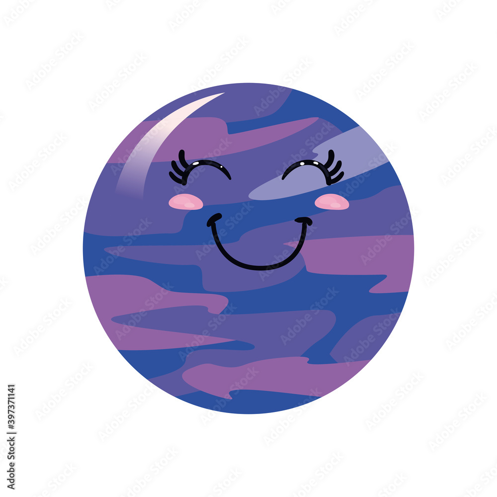 purple and blush kawaii planet vector design purple and blush kawaii planet vector design