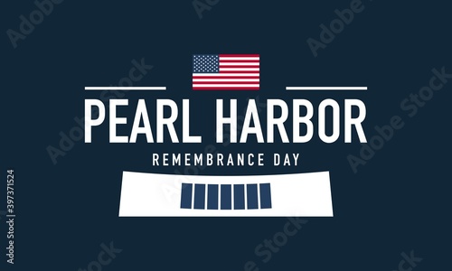 Pearl Harbor Remembrance Day Background.