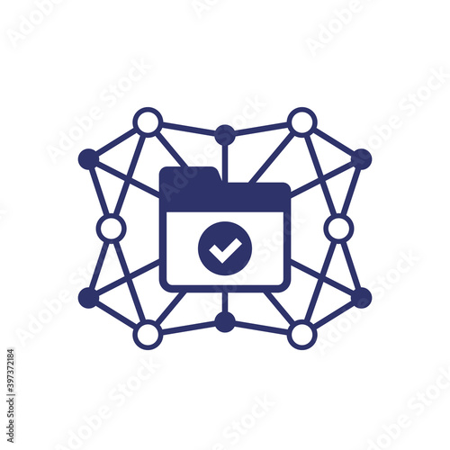 active directory icon on white