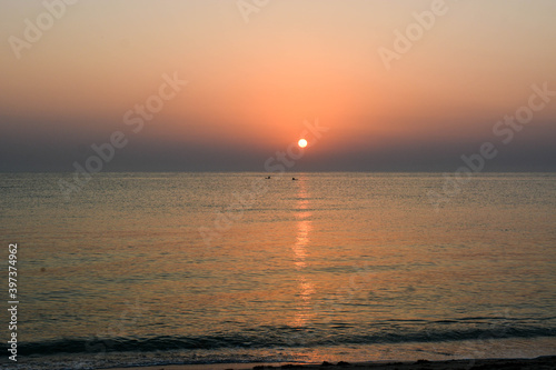 sun, sea and boat view from the beach 5 © Stevenson Immanuvel