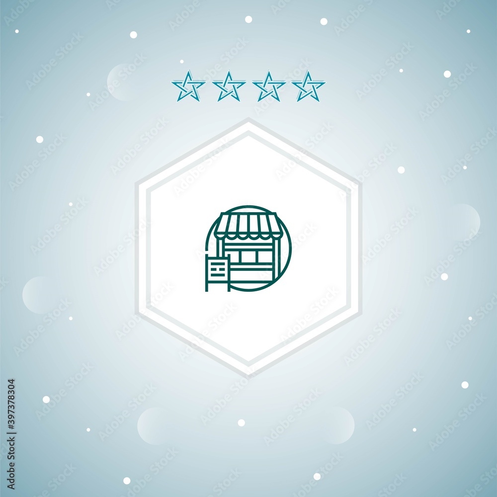 bus stop vector icons illustration bus stop vector icons illustration