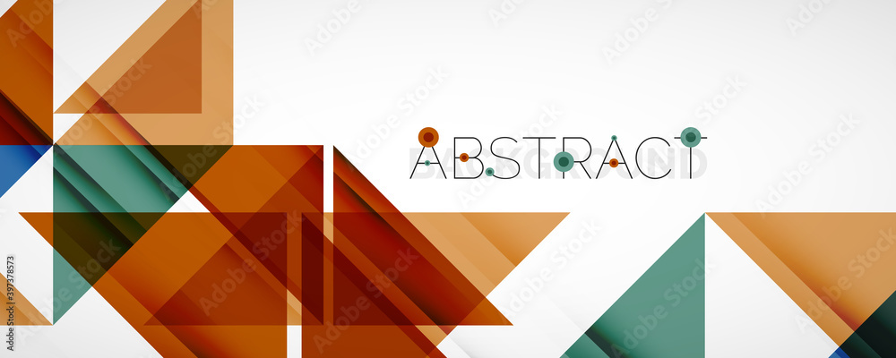 Set of vector triangle geometric backgrounds. Vector illustration for covers, banners, flyers and posters and other designs Set of vector triangle geometric backgrounds. Vector illustration for covers, banners, flyers and posters and other designs