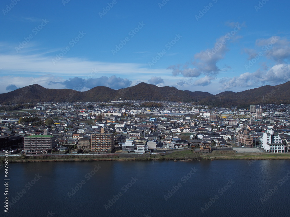 犬山城からの風景