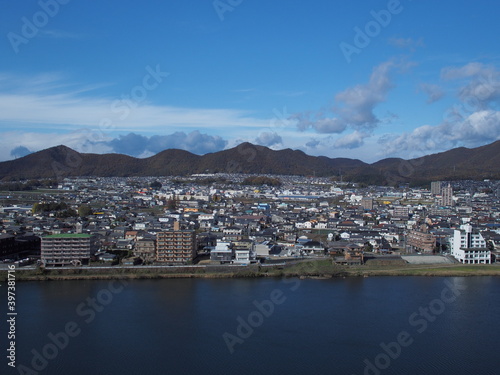 犬山城からの風景