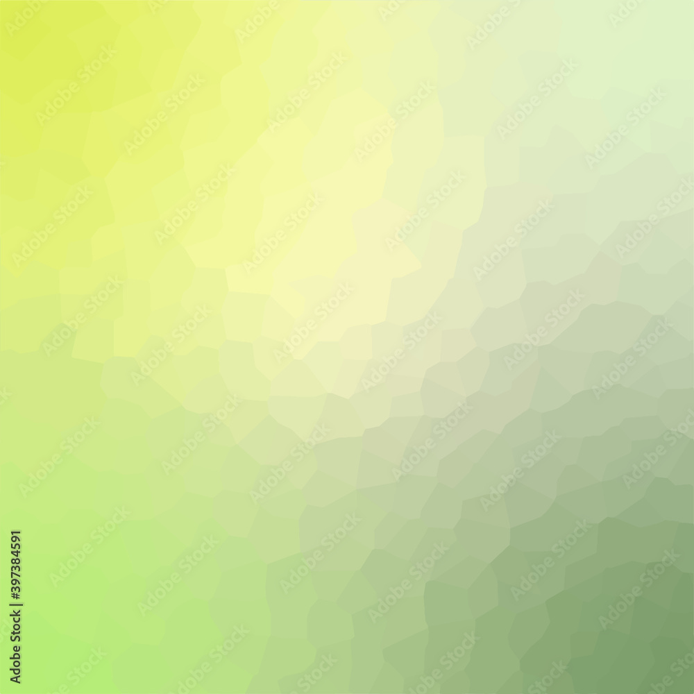 Yellow and green gradient background. Colorful background. Crystal pattern wallpaper. Polygon background. Vector picture. Yellow and green gradient background. Colorful background. Crystal pattern wallpaper. Polygon background. Vector picture.
