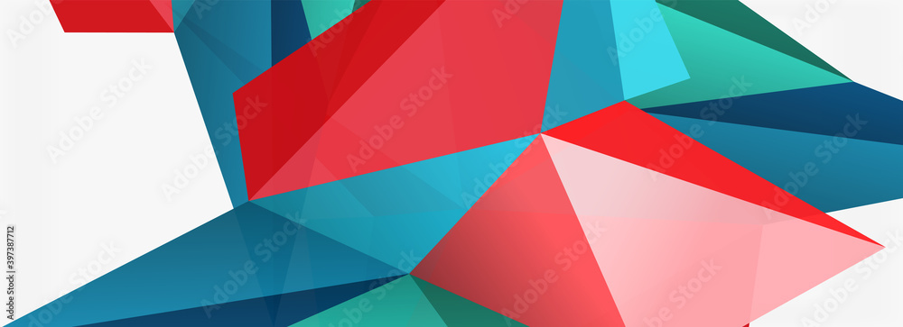 3d mosaic abstract backgrounds, low poly shape geometric design 3d mosaic abstract backgrounds, low poly shape geometric design