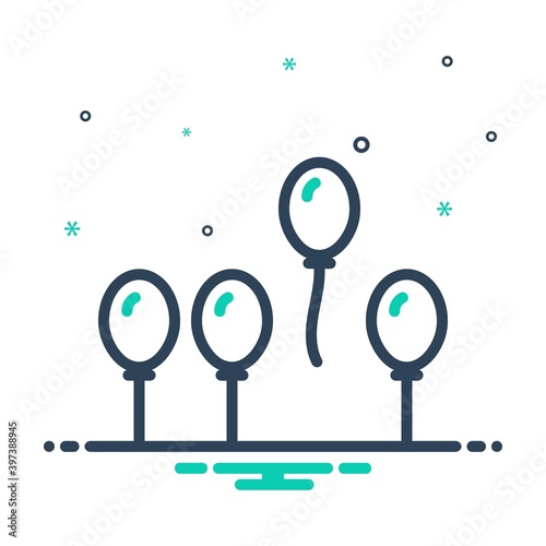 Mix icon for distinct