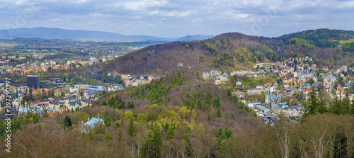 View of Karlovy Vary, Czech republic © borisb17