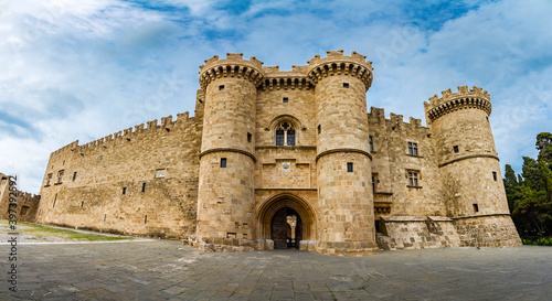 Fototapeta Naklejka Na Ścianę i Meble -  The Palace of the Grand Master of the Knights of Rhodes 