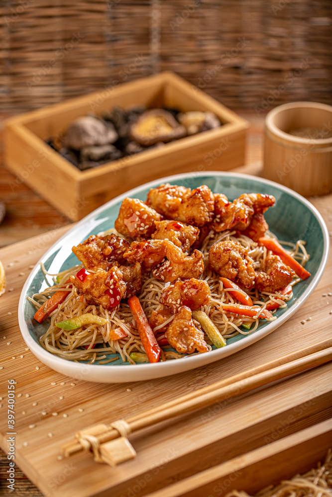 Sweet and sour chicken Sweet and sour chicken