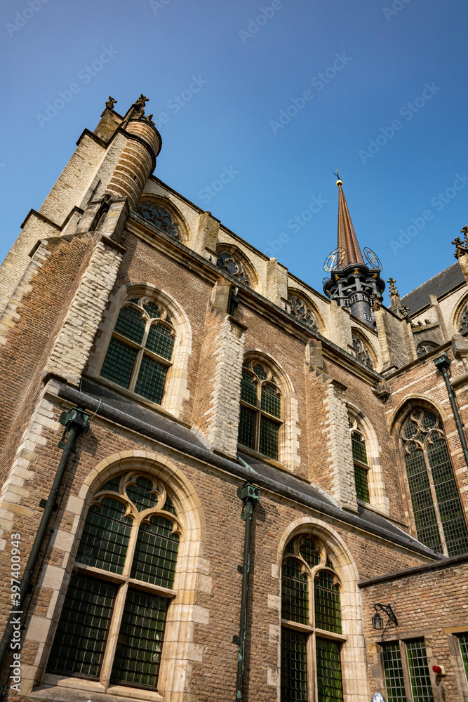 Grote Kerk or Maria Magadelana Church in Goes, The Netherlands