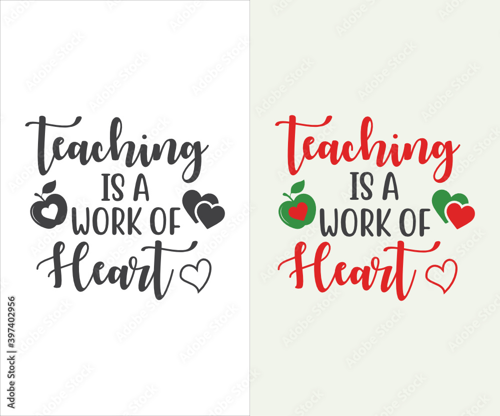 Teacher gift, Apple vector 