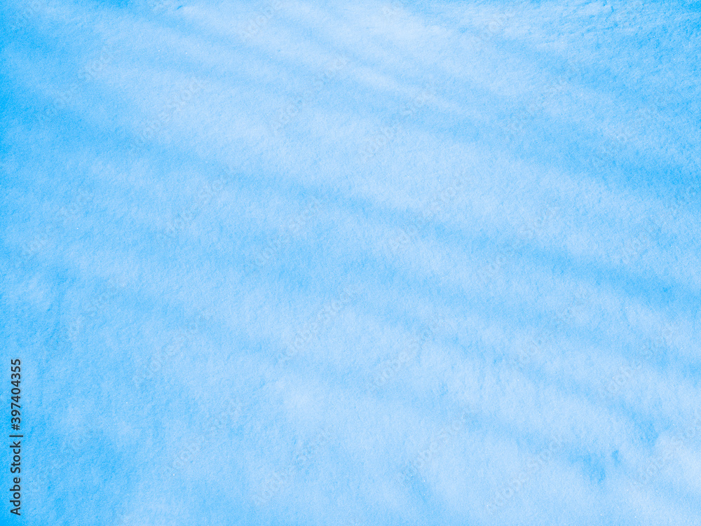 Fototapeta premium Shadows in the snow