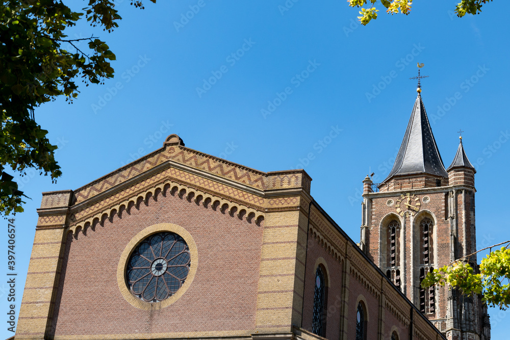 Chruch Grote Kerk in Gorinchem, The Netherlands
