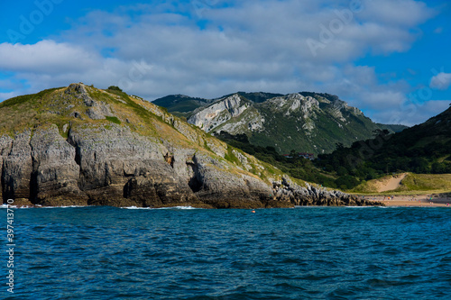 Cantabrian Coast in Sonabia, Oriñon and Islares, "Montaña Oriental Costera", Cantabrian Sea, Cantabria, Spain, Europe