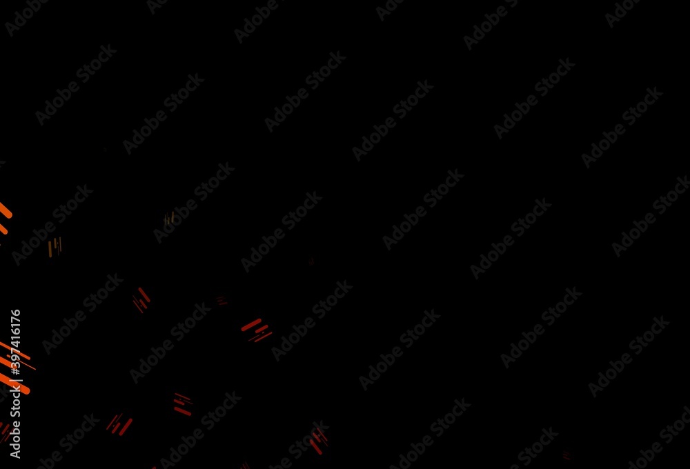 Dark orange vector background with straight lines. Dark orange vector background with straight lines.