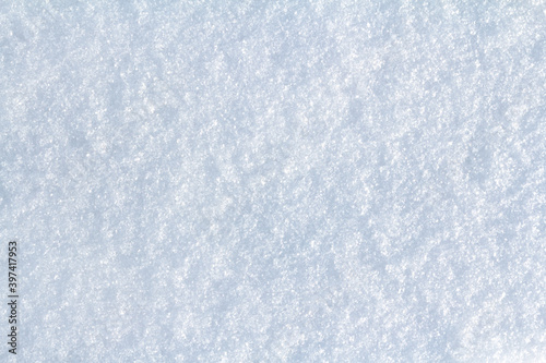 Fresh snow as a background