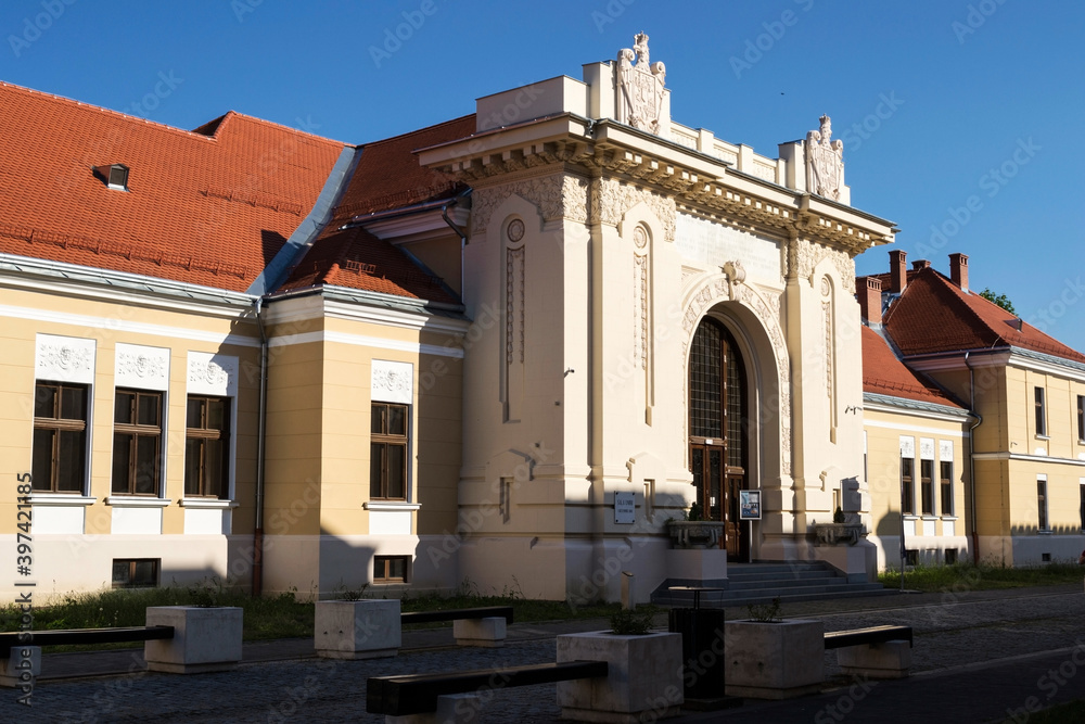 National Museum of the Union. Union hall. Alba Iulia, Romania.