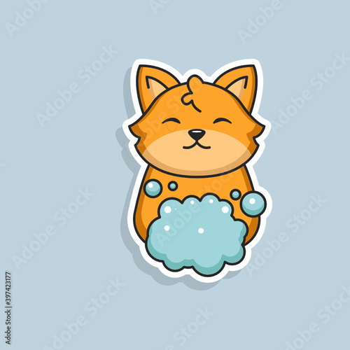 Cute animal preventive covid 19