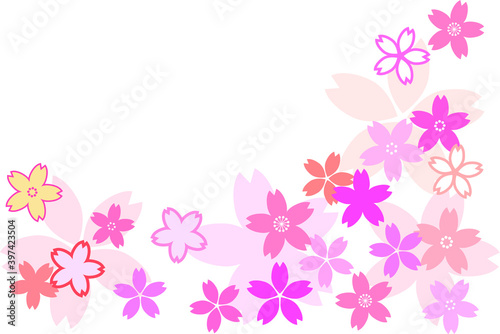 桜のベクターイラスト