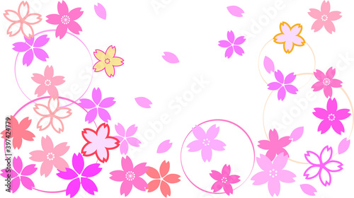 桜のベクターイラスト