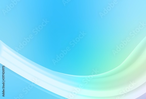 Light Blue, Green vector colorful blur background.