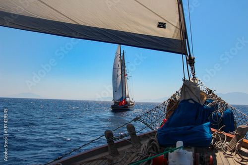 Blue cruise along the coast of Turkey and Greece