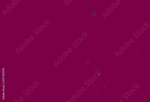 Light Multicolor, Rainbow vector backdrop with dots, spots, cubes.