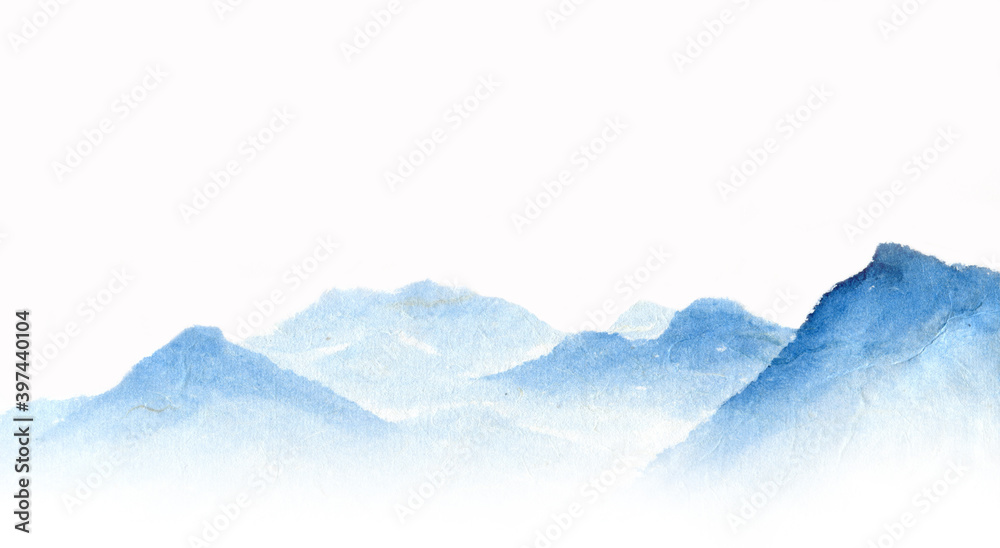 Fototapeta premium Abstract watercolor background,hand painting