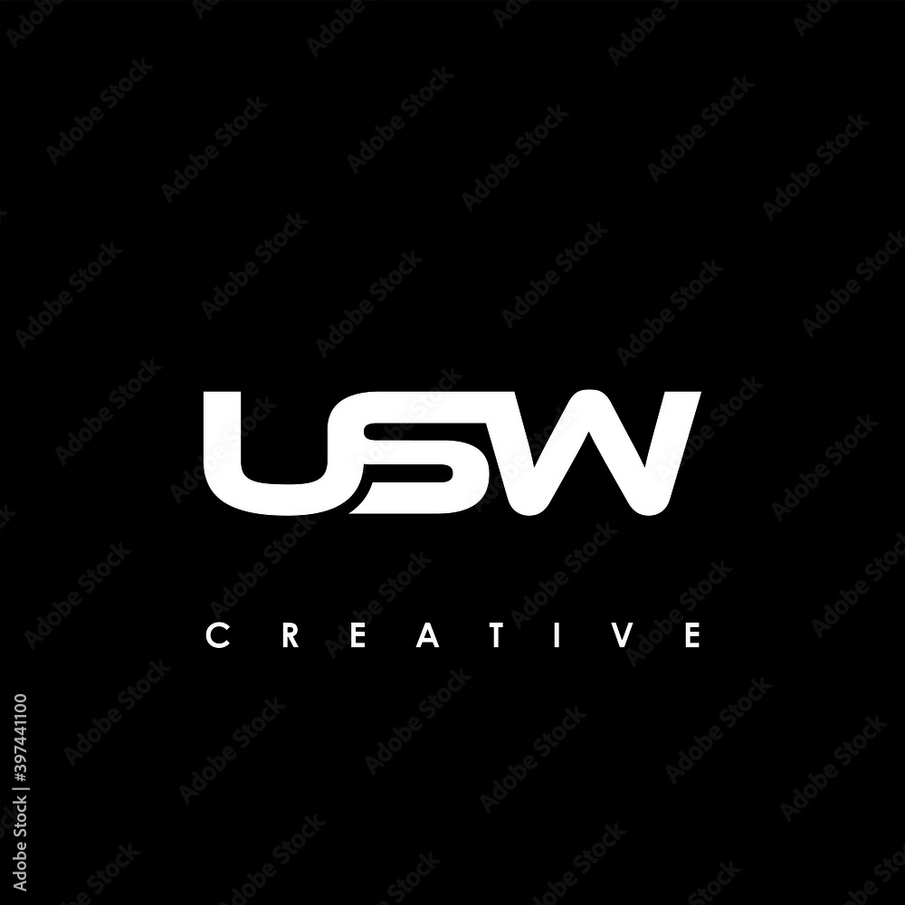 USW Letter Initial Logo Design Template Vector Illustration
USW Letter Initial Logo Design Template Vector Illustration