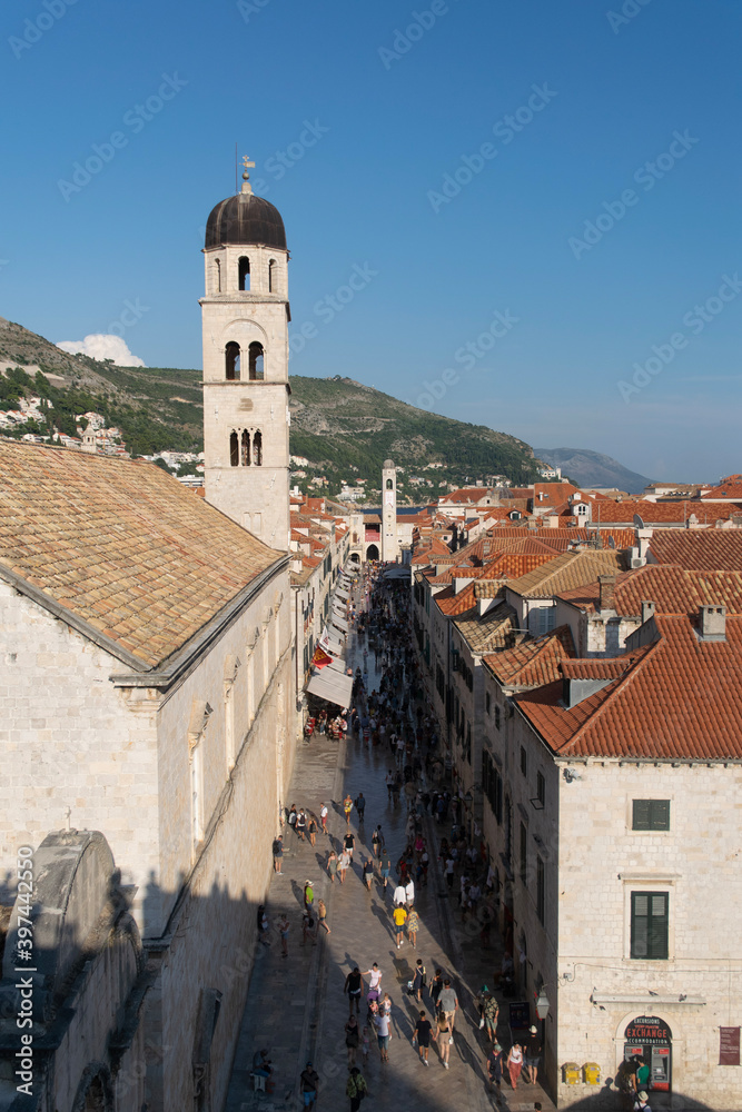 view of the old town of kotor