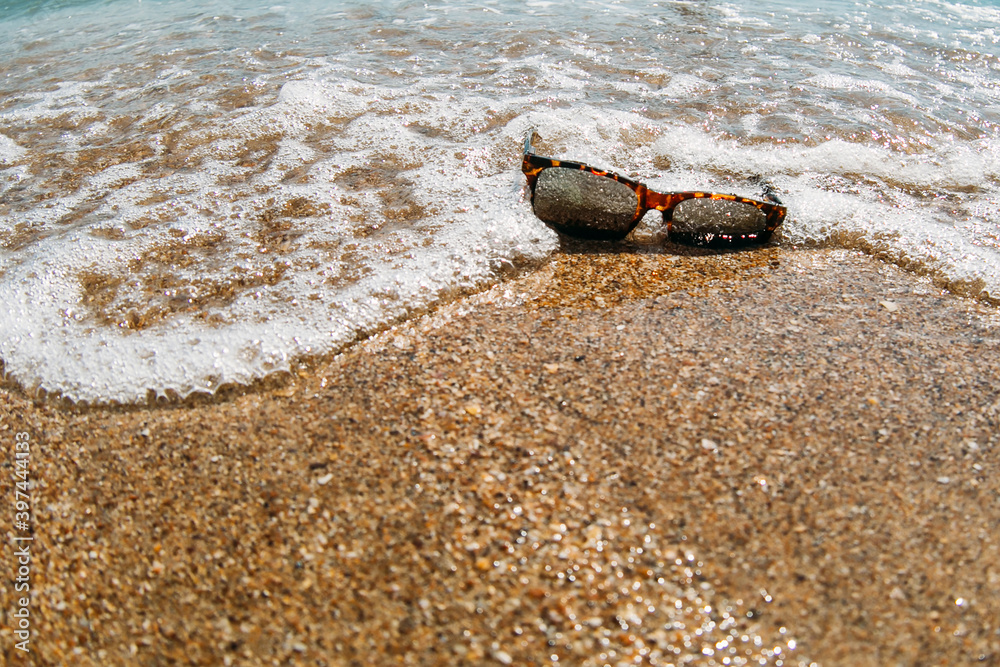 Obraz premium Things on the beach