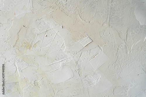 biało szare betonowo gipsowe tło tekstura.