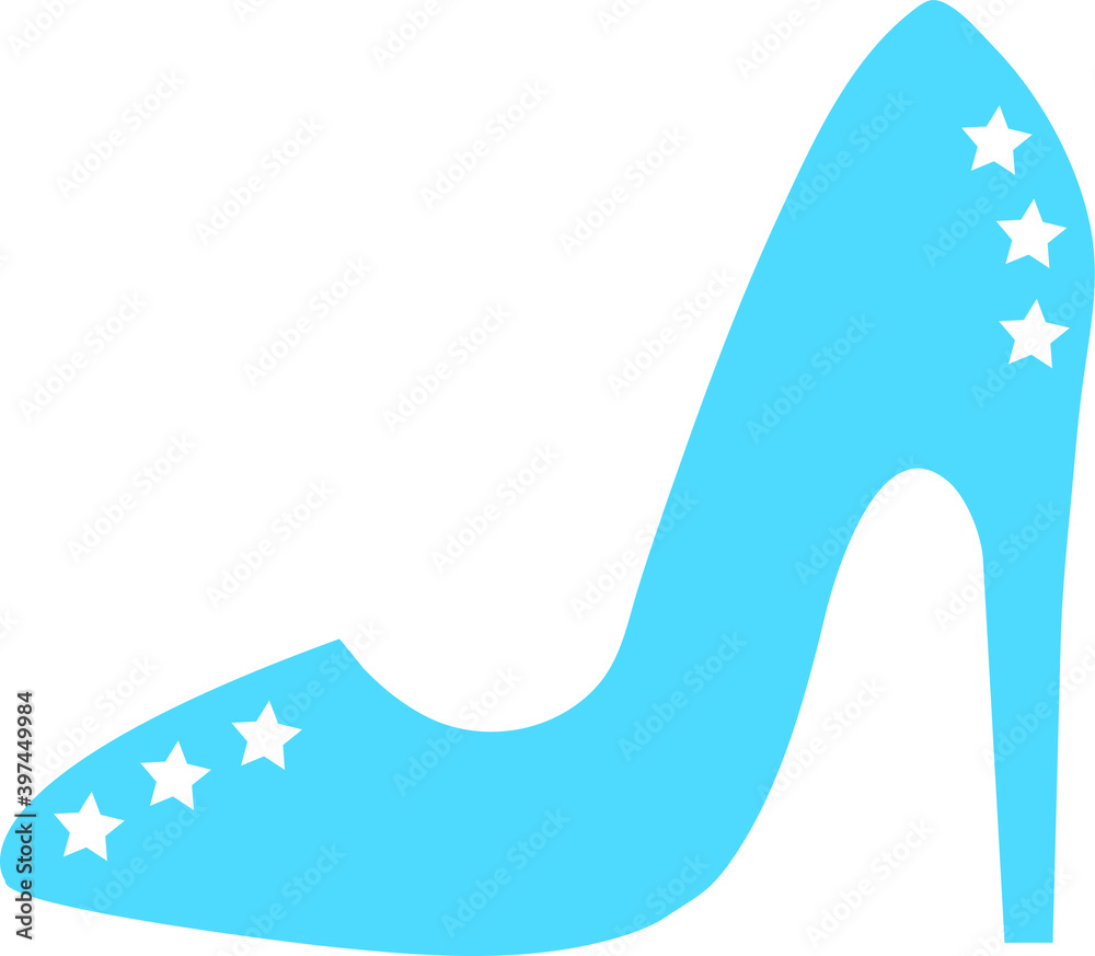 high heel icon vector