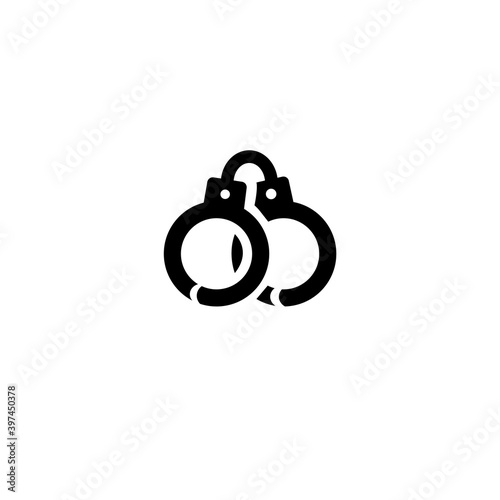 hammer, court house, judge, police badge, handcuffs, lawyer cap, police car, sentence document