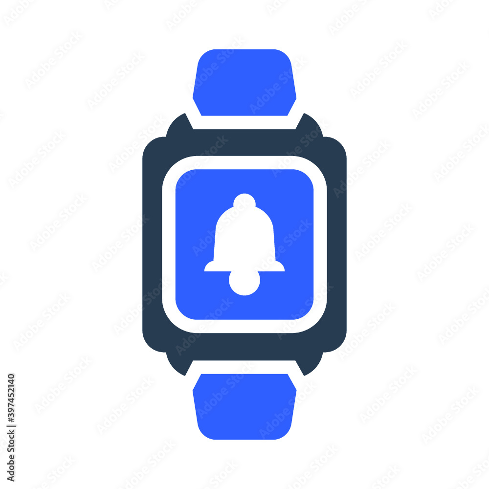 Notification, smart watch icon Notification, smart watch icon