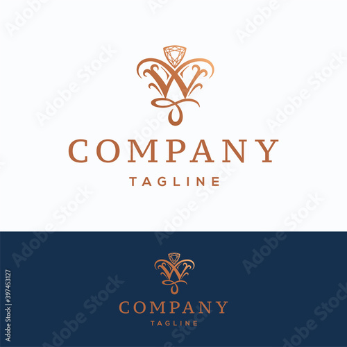 W company logo