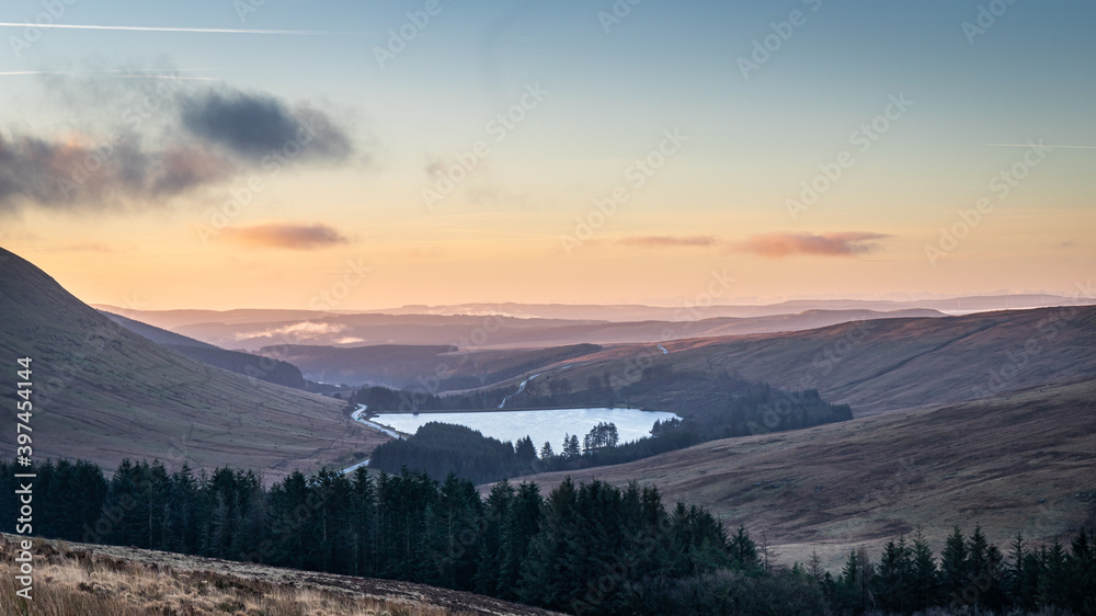 Obraz premium sunrise in the mountains