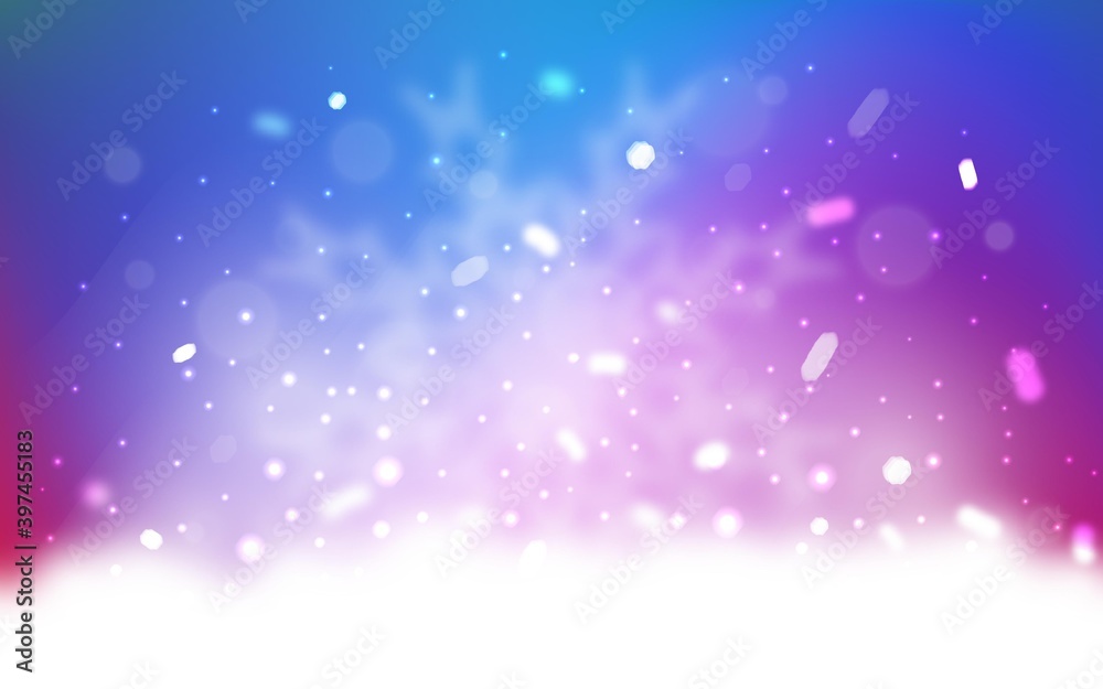 Vector layout with bright snowflakes. Vector layout with bright snowflakes.