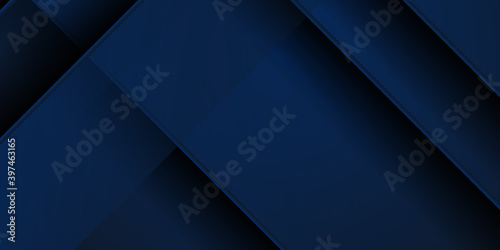 Modern dark blue abstract business background. Vector illustration design for business corporate presentation, banner, cover, web, flyer, card, poster, game, texture, slide, magazine, and powerpoint. 