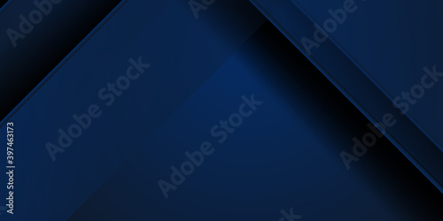 Modern dark blue abstract business background. Vector illustration design for business corporate presentation, banner, cover, web, flyer, card, poster, game, texture, slide, magazine, and powerpoint. 