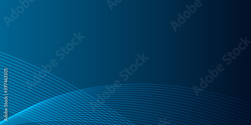 Blue line business abstract background
