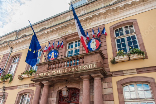 Fototapeta Naklejka Na Ścianę i Meble -  Hôtel de ville Français (Belfort)