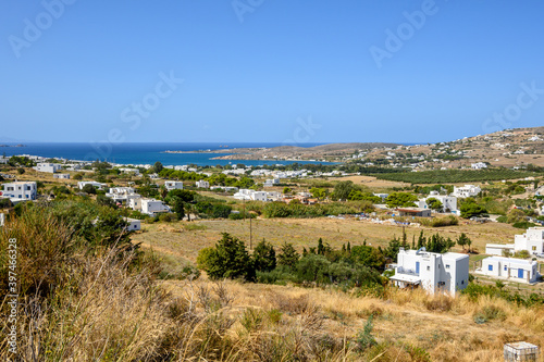 Paros Island  a popular tourist destination in the Aegean Sea. Cyclades Islands  Greece