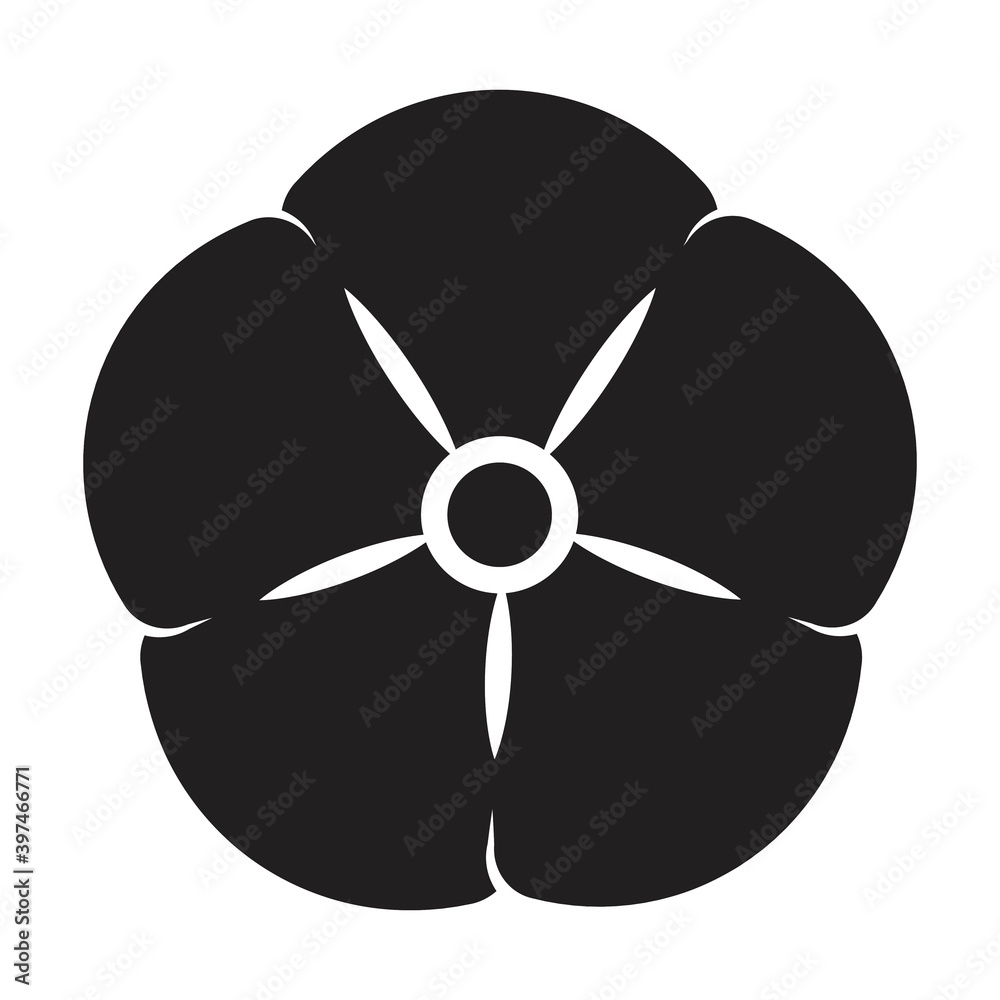 Cotton boll / cotton flower flat vector icon for apps and websites. Cotton boll / cotton flower flat vector icon for apps and websites.