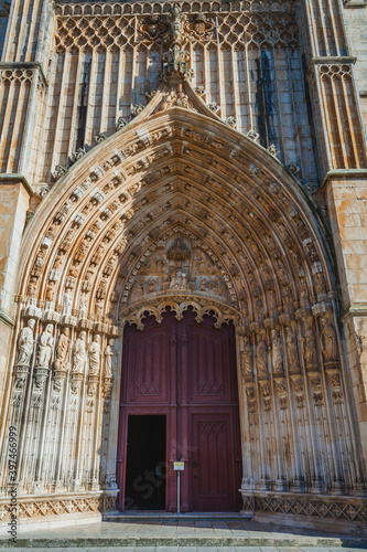 door of an ancient portugal monastery