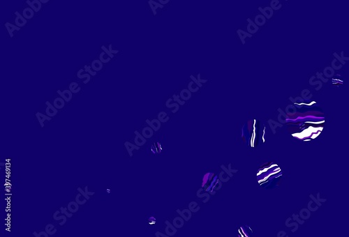 Light purple vector cover with spots. © Dmitry