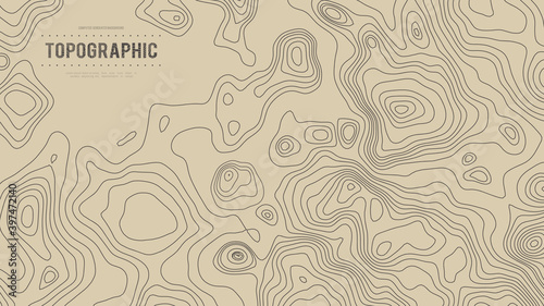 Grey contours vector topography. Geographic mountain topography vector illustration. Topographic pattern texture. Map on land vector terrain. Elevation graphic contour height lines. Topographic map