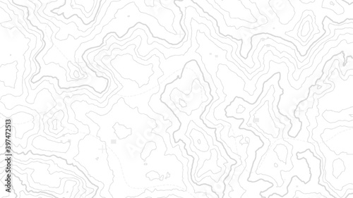 Grey contours vector topography. Geographic mountain topography vector illustration. Topographic pattern texture. Map on land vector terrain. Elevation graphic contour height lines. Topographic map