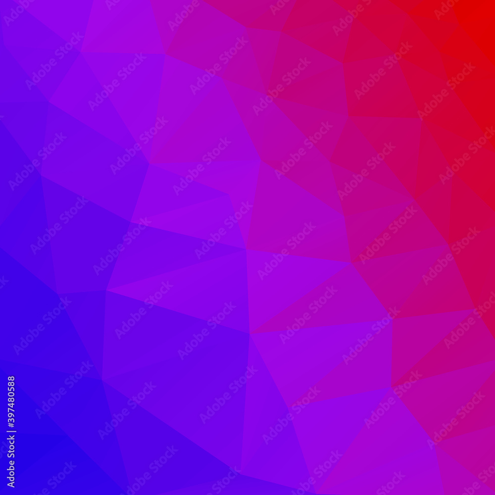 Vector purple gradient polygon background